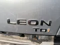 Надпис емблема заден капак багажник Сеат Леон Seat Leon TDI, снимка 2