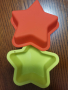 Звезда среден размер силиконов молд форма кексче сапун сладкиш калъп отливка шоколад декор, снимка 2