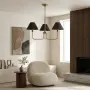 Модерен класически полилей с абажури., снимка 4