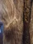 Дълго дамско кожено палто с естествен косъм от нутрия, снимка 8