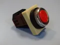 команден бутон FUJI Electric AH25-F push button switch red, снимка 1