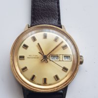 Мъжки механичен позлатен часовник Kelton, снимка 3 - Мъжки - 38497041