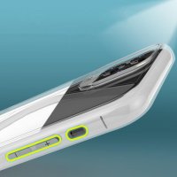 Удароустойчив S-Line кейс за iPhone SE 2020, iPhone 8 7 / прозрачен, снимка 4 - Калъфи, кейсове - 31134659