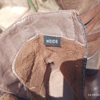 Ботушки с подплата WEIDE, снимка 3 - Дамски боти - 40468054
