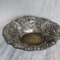 метална купа в стил арт деко, снимка 1 - Антикварни и старинни предмети - 34052807