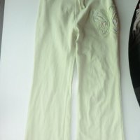 бледозелено тънко ватирано долнище, снимка 2 - Детски панталони и дънки - 37694587