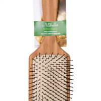 Четка за коса Mibella, 16,5 см., бамбук, внос от Германия, снимка 1 - Аксесоари за коса - 36434444