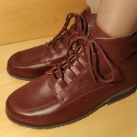 Холандски дамски обувки от естествена кожа, снимка 4 - Дамски боти - 31279035