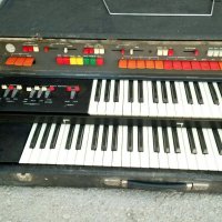 стар, ретро, винтидж професионален електронен синтезатор -орган WILGA, клавир, ел. орган, пиано, снимка 7 - Пиана - 30150553