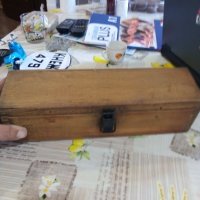 Стара дървена кутия за инструменти, снимка 4 - Други ценни предмети - 31053843