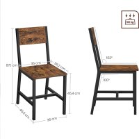 Висококачествени трапезни столове модел 308, снимка 2 - Столове - 42873693