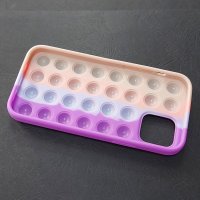 калъф за iPhone 12/12 Pro силиконов 3D попит PUSH POP BUBBLE, снимка 4 - Калъфи, кейсове - 34893031