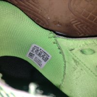 Adidas Мъжки футболни обувки за закрито Nemeziz зелени (сигнално зелени)/черни/сини (Team Roya, снимка 5 - Детски маратонки - 39042372