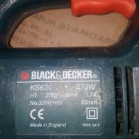 Зеге BLACK&DECKER KS 630 370W, снимка 2 - Други инструменти - 31080892