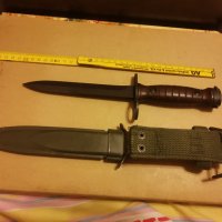 Американски щик ,нож за М16, снимка 3 - Антикварни и старинни предмети - 42826196