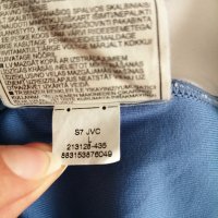 Nike FIT DRY оригинално дамско спортно бюстие в син и бял цвят р-р L, снимка 17 - Корсети, бюстиета, топове - 42176455