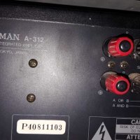 Luxman A 312, снимка 7 - Ресийвъри, усилватели, смесителни пултове - 30064397