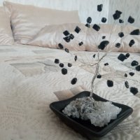 Кристални дръвчета изцяло от естествени камъни.Дървото на живота и любовта., снимка 3 - Декорация за дома - 19828944