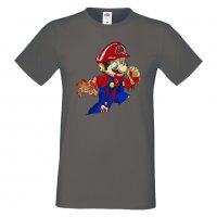 Мъжка тениска Mario Zombie 4 Игра,Изненада,Подарък,Празник,Повод, снимка 16 - Тениски - 37237685
