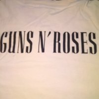 Guns N' Roses маркова тениска Pull&Bear 100%cotton размер М нова New, снимка 8 - Тениски - 42026455