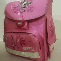 Анатомична раница herlitz, ученическа чанта, цвят: розов, снимка 17 - Раници - 33932319