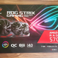 ASUS ROG Strix Radeon RX 5700XT OC Edition 8GB, снимка 1 - Видеокарти - 42173212