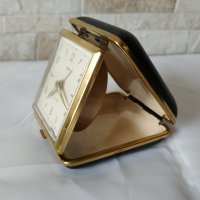 Стар туристически часовник / будилник - Haramachi Seiki Co. - Made in Japan - 1965г., снимка 4 - Антикварни и старинни предмети - 35260471