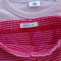 Блуза и клинче за бебе 0-3 месеца, снимка 2 - Комплекти за бебе - 34020430