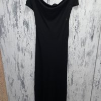    официялна черна еластична рокля с гол гръб-Ted Baker, снимка 2 - Рокли - 19917146