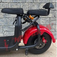 Електрически скутер “ Harley - Davidson “ – 1500W 60V  + LCD Дисплей + Преден LED фар тип ‘’ Angel E, снимка 9 - Мотоциклети и мототехника - 37040319