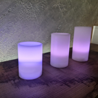 Декоративни LED свещи, снимка 2 - Лед осветление - 44687916