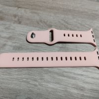 Силиконова каишка за Apple Watch Pink ML 38/40/41mm, снимка 1 - Смарт часовници - 39948594