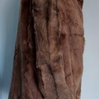 Винтидж / Ретро палто от естествена кожа с косъм , снимка 6 - Палта, манта - 44411871