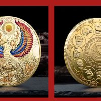 Монета Феникс в предпазна капсула , зодиак , зодии, снимка 2 - Нумизматика и бонистика - 42355470