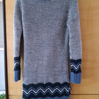 Зимен пуловер блузон, снимка 1 - Блузи с дълъг ръкав и пуловери - 44571865