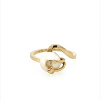 Златен дамски пръстен 2,92гр. размер:51 14кр. проба:585 модел:22332-1, снимка 1 - Пръстени - 44376096