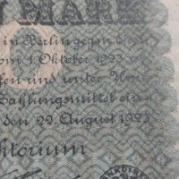 Райх банкнота - Германия - 100 Милиона марки / 1923 година - 17984, снимка 6 - Нумизматика и бонистика - 31020390