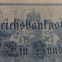 Райх банкнота - Германия - 100 марки / 1908 година- 17982, снимка 6 - Нумизматика и бонистика - 31020894