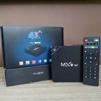 Нов 3in 1 джобен компютър MX9 TV box четириядрени 4K Android 8GB 128GB ТВ БОКС/ Android TV 11 / 9 5G, снимка 1 - За дома - 39242505