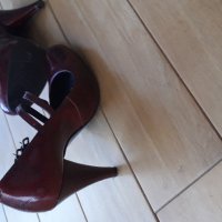 Обувки в цвят бордо, снимка 5 - Дамски елегантни обувки - 29422652