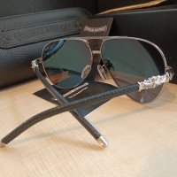 Мъжки оригинални слънчеви очила CHROME HEARTS , снимка 4 - Слънчеви и диоптрични очила - 40445102