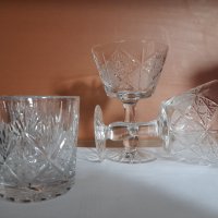 Кристални чаши, снимка 3 - Чаши - 36865287