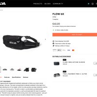 Silva чанта за бягане с бутилка Flow 6X  - Asics, Nike run, Camelbak, снимка 5 - Други спортове - 42783936