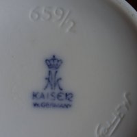 Kaiser порцеланова ваза M.Frey, снимка 5 - Вази - 38558067