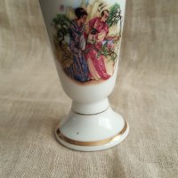 Стара немска порцеланова вазичка, снимка 2 - Антикварни и старинни предмети - 30765962
