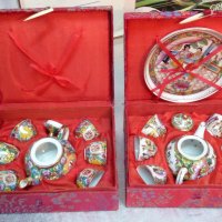 Vintage Китайски сервизи за чай, снимка 1 - Антикварни и старинни предмети - 36642860