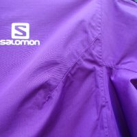 Продавам ново дамско много леко водоустойчиво лилаво яке Salomon, снимка 3 - Якета - 29184375