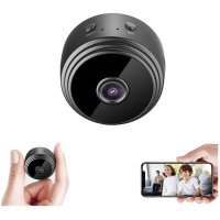 Мини Скрита Камера Smartis А9, Шпионска камера, Wireless, Full HD, Нощно виждане, Черен, снимка 6 - Камери - 42376022