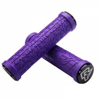 Ръкохватки, грипове с Двойно Заключване Race Face Grippler Purple, дръжки, лилав, снимка 1 - Аксесоари за велосипеди - 38532985