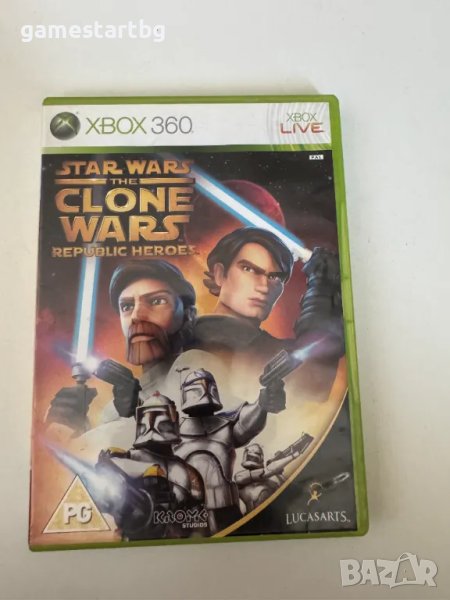 Star Wars: The Clone Wars Republic Heroes за Xbox 360, снимка 1